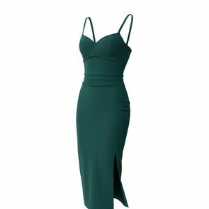 Abercrombie & Fitch Women's Green Holiday Dress
